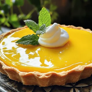 Mango Curd Tart Flavorful and Easy Dessert Recipe