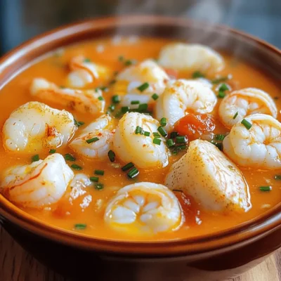 Seafood Bisque Rich and Creamy Comfort Dish