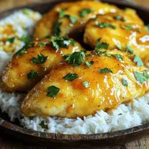 Savory Honey Butter Garlic Chicken Easy Recipe