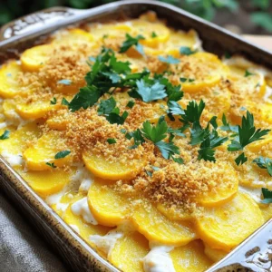 Yellow Squash Casserole Easy and Flavorful Dish