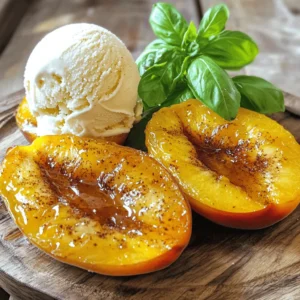 Honey Roasted Peaches Sweet and Juicy Dessert Recipe