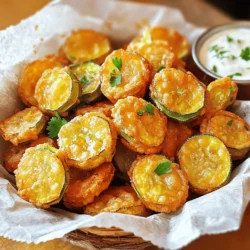 - 1 pound fresh okra, sliced into ½ inch rounds - 1 cup buttermilk - 1 cup cornmeal - ½ cup all-purpose flour - 1 teaspoon garlic powder - 1 teaspoon onion powder - ½ teaspoon cayenne pepper - 1 teaspoon salt - ½ teaspoon black pepper - Oil for frying (canola or vegetable oil) I love using fresh ingredients for this crispy fried okra. The okra should be firm and green. You will slice it into ½ inch rounds. This size cooks well and gives a nice crunch. Soaking the sliced okra in buttermilk is key. It adds flavor and helps the coating stick. For the dry mix, cornmeal is perfect for that crunchy texture. The all-purpose flour adds a lightness to the coating. Garlic and onion powder bring out the flavors. Cayenne pepper adds just a hint of heat, but feel free to adjust it to your taste. Salt and black pepper are must-haves for seasoning. You will need oil for frying. Canola or vegetable oil works best. It should be hot enough to fry the okra until golden brown. Make sure you have enough oil in your pan to cover the okra while frying. This combination of fresh and dry ingredients creates a delicious dish. You can find the full recipe in the previous sections for all the steps. Happy cooking! - Soaking the okra in buttermilk: Start by slicing your fresh okra into ½-inch rounds. Place these slices in a large bowl and cover them with buttermilk. Let them soak for about 30 minutes. This soaking adds flavor and helps the coating stick well to the okra. - Mixing dry ingredients: In another bowl, combine the cornmeal, all-purpose flour, garlic powder, onion powder, cayenne pepper, salt, and black pepper. Mix these together well. This blend gives the okra its great crunch and flavor. - Heating oil to the right temperature: Pour about 2 inches of oil into a deep skillet or frying pan. Heat the oil over medium-high heat until it reaches 350°F (175°C). Use a thermometer to check the temperature. This step is key to getting crispy okra. - Coating the okra: After soaking, take the okra out of the buttermilk. Let the excess buttermilk drip off. Now, take each piece and dredge it in the cornmeal mixture. Be sure each piece is fully coated. Shake off any extra coating. - Frying in batches until golden brown: Carefully place the coated okra into the hot oil. Fry in batches to avoid crowding the pan. Cook for about 3-4 minutes or until the okra is golden brown and crispy. Turn the pieces occasionally for even cooking. - Draining excess oil: Once cooked, remove the fried okra and place it on a paper towel-lined plate. This helps drain off any extra oil. - Presentation tips for serving: Serve the crispy fried okra in a rustic basket lined with parchment paper. Pair it with your favorite dipping sauce, like ranch or a spicy remoulade. For a touch of color, garnish with fresh parsley. Enjoy this delightful dish! For the full recipe, refer to the earlier section. To make crispy fried okra, start by soaking the slices in buttermilk. This step helps the cornmeal coating stick and adds flavor. The buttermilk also tenderizes the okra, making every bite juicy. Soak the okra for at least 30 minutes. Next, get the oil temperature right. Heat oil in a deep pan to 350°F (175°C). Use a thermometer for accuracy. If the oil is too cool, the okra will absorb it and become soggy. If it's too hot, the coating will burn before the okra cooks. You can play with seasonings to make your okra unique. Try adding smoked paprika for a smoky taste or some lemon zest for brightness. You can even mix in Parmesan cheese for a cheesy twist. Dipping sauces also enhance the flavor. Classic ranch works well, but you can try spicy remoulade or even a homemade yogurt dip. These sauces add a creamy contrast to the crunchy okra. For the full recipe, check out the Crunchy Southern Fried Okra . {{image_2}} Southern-style crispy fried okra is a classic favorite. It shines with its crunchy texture and rich flavor. This dish often uses fresh okra, cornmeal, and spices. The method makes it popular in the southern United States. Many other cuisines add their twist to fried okra. In India, for example, they might use chickpea flour and spices. This gives it a different flavor and texture. You can try mixing spices from various regions to create your version of crispy fried okra. If you want to cook okra without frying, try air frying. An air fryer uses hot air to make food crispy without much oil. To air fry okra, just coat it with seasoning and place it in the fryer. Cook at 400°F for about 15 minutes. Shake the basket halfway through for even cooking. Baking is another healthier option. Preheat your oven to 425°F. Spread the coated okra on a baking sheet in a single layer. Bake for about 20-25 minutes, flipping halfway. This gives you crisp okra with less oil. Try these methods for a fun twist on your crispy fried okra. For the full recipe, check out the Crunchy Southern Fried Okra section. After you enjoy your crispy fried okra, store any leftovers in an airtight container. This keeps them fresh for up to three days. Place a paper towel in the container to absorb moisture. This way, they stay crispy longer. When you want to reheat the fried okra, avoid the microwave. Microwaves can make them soggy. Instead, heat them in a skillet over medium heat. This method helps regain their crunch. You can also use an air fryer. Set it to 350°F (175°C) and heat for about 5 minutes. If you want to save fried okra for later, freezing is a great option. First, let the okra cool completely. Then, spread them in a single layer on a baking sheet. Freeze them until solid, about 1-2 hours. Once frozen, transfer the okra to a freezer bag. Be sure to remove as much air as possible before sealing. Fried okra can last up to three months in the freezer. For the best taste and texture, try to use them within this time. When you're ready to eat, fry them directly from frozen. This keeps them crispy and tasty. For more details, check out the Full Recipe. How can I make crispy fried okra without buttermilk? You can use plain yogurt or milk instead. Both will help the coating stick. Just soak the okra for about 30 minutes to get a good flavor. What is the best way to avoid soggy okra? Ensure your oil is hot enough before frying. If it's not hot, the okra will absorb too much oil. Also, do not overcrowd the pan. Fry in small batches to keep them crispy. How long do I fry the okra for perfect crispiness? Fry the okra for about 3 to 4 minutes. Look for a golden brown color. Turn them occasionally to cook evenly and achieve that perfect crunch. Can I use frozen okra for this recipe? Yes, you can use frozen okra. Just thaw it first and pat dry. This helps to remove excess moisture, which can make the coating soggy. Is fried okra healthy? Fried okra can be part of a balanced diet when enjoyed in moderation. It is a good source of fiber and vitamins. Just be mindful of the oil used for frying. What are some nutritious sides to pair with crispy fried okra? Consider serving okra with a fresh salad, coleslaw, or grilled vegetables. These sides add nutrition and balance out the meal. You can also enjoy it with rice or cornbread for a hearty touch. For the full recipe, check out the Crunchy Southern Fried Okra. In this post, you learned how to make crispy fried okra. Fresh okra, buttermilk, and a mix of spices create great flavor. Proper soaking and frying techniques ensure a golden finish. You can try different cooking styles too, like air frying or baking. Remember to store leftovers correctly for the best taste. Fried okra can be both a treat and a side dish. Now, you have all the tools to enjoy this delicious dish. Enjoy your cooking!