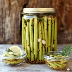 Homemade Pickled Okra Tangy and Flavorful Delight