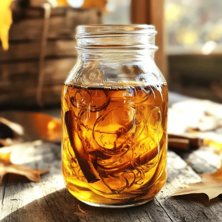 To make your homemade pumpkin spice syrup, gather these simple items: - 1 cup water - 1 cup brown sugar - 1/2 cup pure pumpkin puree - 1 teaspoon vanilla extract - 1 teaspoon ground cinnamon - 1/2 teaspoon ground nutmeg - 1/4 teaspoon ground ginger - 1/4 teaspoon ground allspice - Pinch of salt You can swap some ingredients if you need to. If you don’t have brown sugar, use white sugar. For a different flavor, try maple syrup instead of sugar. You can also use pumpkin pie spice if you want to skip measuring spices. Just use about 2 teaspoons. When picking your pumpkin puree, look for organic brands when possible. Fresh is best, so check the label for no added sugars or preservatives. For spices, buy whole spices and grind them for more flavor. This makes a big difference in taste! Always check the expiration dates on all items before using. To make this homemade pumpkin spice syrup, start by gathering your ingredients. You need water, brown sugar, pure pumpkin puree, vanilla extract, and spices. First, take a medium saucepan and pour in 1 cup of water. Then, add 1 cup of brown sugar. Heat this on medium and stir until the sugar dissolves. This step is key to a smooth syrup. Next, add 1/2 cup of pure pumpkin puree to your saucepan. Use a whisk to mix it well. You want to create a smooth, rich blend. Now, stir in 1 teaspoon of vanilla extract, 1 teaspoon of ground cinnamon, 1/2 teaspoon of nutmeg, 1/4 teaspoon of ginger, and 1/4 teaspoon of allspice. Don’t forget a pinch of salt to enhance the flavors. Bring your mixture to a gentle simmer. Let it cook for about 5 to 7 minutes. Stir occasionally. The syrup will thicken slightly during this time. After that, remove the saucepan from the heat and let it cool for a few minutes. Once cooled, strain the syrup using a fine mesh sieve or cheesecloth. This step helps remove any solid bits, leaving you with a silky syrup. Finally, let the syrup cool to room temperature before pouring it into a clean jar. You can store this syrup in the fridge for up to two weeks. The key to a great syrup is in the mixing. Make sure to whisk the pumpkin puree well. This helps to avoid lumps. When you simmer the mixture, keep the heat low. High heat can cause the syrup to burn. Stirring often will also help prevent sticking. Lastly, straining is important. It gives your syrup a smooth texture, making it perfect for drizzling. If your syrup is too thick, add a bit more water. Heat it gently and stir until you reach the desired consistency. If the syrup is too sweet for your taste, you can balance it with a tiny bit more salt. This tiny adjustment can make a big difference. If you notice lumps, make sure to whisk well when mixing the puree. Straining will also help, but starting with a good mix is best. To make your pumpkin spice syrup truly shine, use fresh spices. They pack more flavor. When measuring, level your spoons for accuracy. This ensures the right balance of taste. Stir the mixture well to combine all the flavors evenly. For a thicker syrup, let it simmer a bit longer. This helps intensify the flavors. Don't skip straining; it removes any bits, making your syrup smooth. Store your syrup in a clean jar with a tight lid. It keeps well in the fridge for up to two weeks. If you want to keep it longer, consider freezing it. Pour the syrup into ice cube trays for easy use later. Each cube is perfect for one serving. Just thaw as needed. This syrup is a great addition to many dishes. Drizzle it over pancakes or waffles for a cozy breakfast. You can also mix it into coffee or lattes for a warm treat. Want something fun? Use it in fall cocktails or mocktails. For a special touch, top your drinks with whipped cream and a sprinkle of cinnamon. Try the full recipe to enjoy the flavors all season long! {{image_2}} You can change the flavors in your pumpkin spice syrup. Adding spices like clove or cardamom can give it a warm twist. Just a pinch can make a big difference. Clove adds depth, while cardamom brings a nice floral note. You can also try different sweeteners. Maple syrup or honey can replace brown sugar. This change gives your syrup a unique flavor. Maple syrup adds a rich taste, while honey gives it a smooth finish. Experimenting with these options makes the syrup truly yours. If you want a vegan syrup, it's easy to modify. Just use maple syrup or agave instead of brown sugar. This way, you keep it plant-based. It still tastes great and works perfectly in drinks or desserts. For sugar-free options, you can use sugar substitutes like stevia or erythritol. These swaps help you enjoy the sweet taste without the added sugar. Just make sure to follow the recommended amounts on the package. Finding what works for you can make this syrup fit any diet. For the full recipe, check out the Homemade Pumpkin Spice Syrup section. Enjoy creating your own unique version! To keep your homemade pumpkin spice syrup fresh, store it in a clean jar. Make sure the jar has a tight lid. This helps keep out air and light. Place the jar in the refrigerator. The syrup can stay good for up to two weeks. Always check for any signs of spoilage before use. If it smells off or looks strange, it's best to toss it. If you want to keep your syrup longer, freezing is a great option. Pour the syrup into an ice cube tray. Once frozen, transfer the cubes into a freezer-safe bag. This way, you can grab a cube when you need it. Frozen syrup can last for several months. Just remember to label the bag with the date! When you're ready to use your syrup, simply take out what you need. If it's frozen, let it thaw in the fridge overnight. You can also microwave it for about 15-30 seconds. Stir well before using. Drizzle it over pancakes or mix it into coffee. Enjoy the warm flavors of fall any time! You can use homemade pumpkin spice syrup in many ways. Drizzle it over pancakes and waffles for a fall treat. Stir it into your coffee or tea for a cozy flavor. You can even add it to smoothies or milkshakes. This syrup is great in desserts too, like ice cream or cakes. Feel free to get creative with how you use it! Homemade pumpkin spice syrup can last up to two weeks in the fridge. Store it in a clean jar with a tight lid. If you notice any changes in smell or color, it's best to toss it. Always check before using to ensure it's safe. Yes, you can make this syrup without pumpkin puree. You could use sweet potato puree or butternut squash puree instead. Both options will give you a similar flavor. Just keep in mind that the taste may change slightly. To adjust the sweetness, simply add more or less brown sugar. If you want it sweeter, mix in extra sugar while cooking. If you prefer it less sweet, cut back on the sugar amount. You can also use other sweeteners like maple syrup or honey. Just be sure to taste as you go! - Additional Common Questions about Homemade Pumpkin Spice Syrup If you have more questions, feel free to ask! I love helping you find the best ways to enjoy your syrup. Don't forget to check the full recipe for more details! In this post, we explored all you need for perfect pumpkin spice syrup. We covered key ingredients, useful substitutions, and tips for choosing fresh items. I provided a step-by-step cooking guide and shared techniques to avoid common mistakes. We also discussed storing methods and creative variations for your syrup. Remember, customizations can enhance flavor and meet dietary needs. With these tips, you can craft a syrup that’s perfect for any dish or drink. Enjoy your delicious creation!
