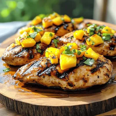 Grilled Mango Pineapple Chicken Flavorful Summer Dish