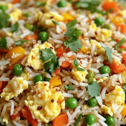 Ten Minute Egg Fried Rice Quick and Tasty Recipe