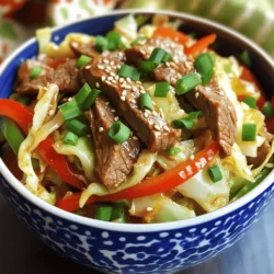 Minute Beef and Cabbage Stir Fry Quick and Tasty Recipe