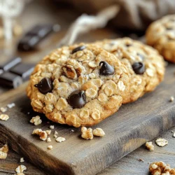 - 1 cup rolled oats - 1/2 cup protein powder (vanilla or chocolate flavor) - 1/2 cup almond flour - 1/2 cup natural peanut butter or almond butter - 1/4 cup honey or maple syrup - 1/4 cup unsweetened applesauce - 1/2 teaspoon baking soda - 1/2 teaspoon vanilla extract - 1/4 teaspoon salt - 1/2 cup dark chocolate chips (optional) - 1/2 cup chopped nuts (walnuts or pecans, optional) I love using rolled oats as the base for these cookies. They add great texture and heartiness. Protein powder boosts the protein content and gives a nice flavor. Almond flour adds a nutty taste and keeps the cookies moist. Peanut butter or almond butter is the star here. They make the cookies rich and creamy. Honey or maple syrup brings the sweetness, while applesauce keeps them soft. Baking soda helps them rise a bit. The vanilla extract gives a lovely aroma. Salt balances the sweetness. Dark chocolate chips are a fun addition, but you can skip them if you want. Chopped nuts add crunch, so feel free to add them if you like. - For protein powder, you can use any type you prefer, like whey or plant-based. - If you have nut allergies, sunflower seed butter works well. - For sweeteners, agave syrup or stevia can be great substitutes. Experimenting with these ingredients lets you make the cookies just how you like! 1. Preheating the oven: Start by setting your oven to 350°F (175°C). This helps the cookies bake evenly. 2. Preparing the baking sheet: Line a baking sheet with parchment paper. This keeps the cookies from sticking. 1. Combining dry ingredients: In a large bowl, mix the rolled oats, protein powder, almond flour, baking soda, and salt. Stir well to break up lumps. 2. Mixing wet ingredients: In another bowl, blend the peanut butter and honey (or maple syrup) with applesauce and vanilla. Make sure it’s smooth and creamy. 1. Portioning the dough: Use a tablespoon to scoop the dough onto the lined sheet. Space each scoop about 2 inches apart. Flatten them slightly; they won’t spread much. 2. Baking time and techniques: Bake the cookies for 10-12 minutes. Look for golden edges. Let them cool on the sheet for 5 minutes. Then, move them to a wire rack to cool completely. To get the right texture in your cookies, mix the dry and wet ingredients well. This helps the flavors blend. Use rolled oats for a chewy bite; they give that nice, hearty feel. Almond flour adds moisture and keeps them soft. To avoid dry cookies, don’t overbake them. Keep an eye on them after 10 minutes. When the edges turn golden, they’re done. Also, using applesauce helps add moisture. You can add spices like cinnamon or nutmeg for warmth. A dash of salt can make the sweet flavors pop. If you like, try mixing in some vanilla extract for depth. Using high-quality chocolate chips makes a difference. Look for dark chocolate for a rich taste. You can also use mini chips for more chocolate in every bite. Serve these cookies on a rustic wooden board. This adds charm and makes them look homemade. You can also stack them high for a fun display. Garnish with a sprinkle of oats or crushed nuts on top. This makes them visually appealing. Pair them with a glass of milk or a protein shake for a complete snack. {{image_2}} You can switch up the nut butter for new tastes. Try almond butter for a lighter flavor. Sunflower seed butter works well for nut-free cookies. You can also add fun flavors to your cookies. Shredded coconut gives a tropical twist. A sprinkle of cinnamon or nutmeg adds warmth and spice. You can get creative with flavorings. If you're gluten-free, swap almond flour for gluten-free oat flour. This keeps the texture right while being safe for your diet. You can also use certified gluten-free oats to stay safe. For a vegan option, replace honey with maple syrup. Use a plant-based protein powder to keep it vegan-friendly. These changes make the cookies tasty and plant-based. To boost protein, try different protein powders. Pea protein or hemp protein can work well. They add a nice taste and more protein. You can also add seeds or legumes. Chia seeds or flaxseeds add crunch and nutrition. Cooked lentils can blend into the dough for extra protein. Each of these options can make your cookies even better! Store your cookies in an airtight container. Glass jars or plastic containers work well. Keep them at room temperature for the best taste. If you live in a hot place, put them in the fridge. This helps keep them fresh longer. These cookies last for about one week at room temperature. In the fridge, they can stay good for up to two weeks. Check for signs of spoilage, like an off smell or mold. If they look dry or crumbly, it’s time to toss them. To freeze your cookies, first cool them completely. Then, place them in a single layer on a baking sheet. Freeze them for about an hour. After that, transfer them to a freezer-safe bag. Be sure to remove as much air as possible. To thaw, just leave them out for 30 minutes. You can also warm them in the microwave for a few seconds. Enjoy these tasty treats whenever you like! Can I use quick oats instead of rolled oats? Yes, you can use quick oats. They will change the cookie's texture slightly. Quick oats absorb more liquid and may make cookies softer. Rolled oats give a chewier bite, which I prefer. How can I make these cookies vegan? To make these cookies vegan, swap the honey for maple syrup. Use a plant-based protein powder too. You can also replace peanut butter with almond butter. This keeps all the flavors intact. What's the best way to measure protein powder? The best way to measure protein powder is with a kitchen scale. A standard scoop usually holds around 30 grams. If you don’t have a scale, level off your scoop for accuracy. What are the health benefits of high protein snacks? High protein snacks help build and repair muscles. They keep you full longer, which can aid in weight control. Protein also supports healthy skin and hair, making it a great choice. Can I add more protein without altering the taste? Yes, you can add more protein powder or use nut butter. Just keep the ratios balanced to avoid altering the texture. You might also add seeds like chia or flax for extra protein. How many calories are in one high protein oatmeal cookie? One cookie has around 100-120 calories, depending on added ingredients. If you use nuts or chocolate chips, the calorie count may rise. Always check the labels on your protein powder and nut butters for exact values. This blog post guides you through making high-protein cookies. We covered key ingredients, swaps, and simple steps to bake them perfectly. I shared tips to enhance flavor and presentation. We looked at variations to fit dietary needs and discussed storage methods. These cookies are tasty and healthy, making them great snacks. With this knowledge, you can create delicious, high-protein treats at home. Enjoy baking and finding your favorite combinations!