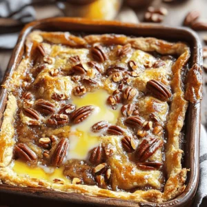 Three-Ingredient Pecan Pie Dump Cake Easy Delight