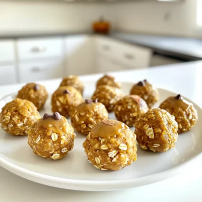 No-Bake Pumpkin Spice Protein Bites Healthy Snack