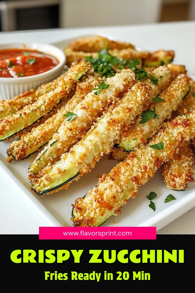 Satisfy your cravings with these Crispy Air Fryer Parmesan Zucchini Fries! This easy recipe turns fresh zucchinis into a deliciously crunchy snack that's perfect for parties or a healthy side dish. With simple ingredients like Parmesan cheese and Italian seasoning, you'll love how quick it is to whip them up in your air fryer. Click through to discover the full recipe and get ready for a tasty treat! #ZucchiniFries #AirFryerRecipes #HealthySnacks #CrispyVegetables