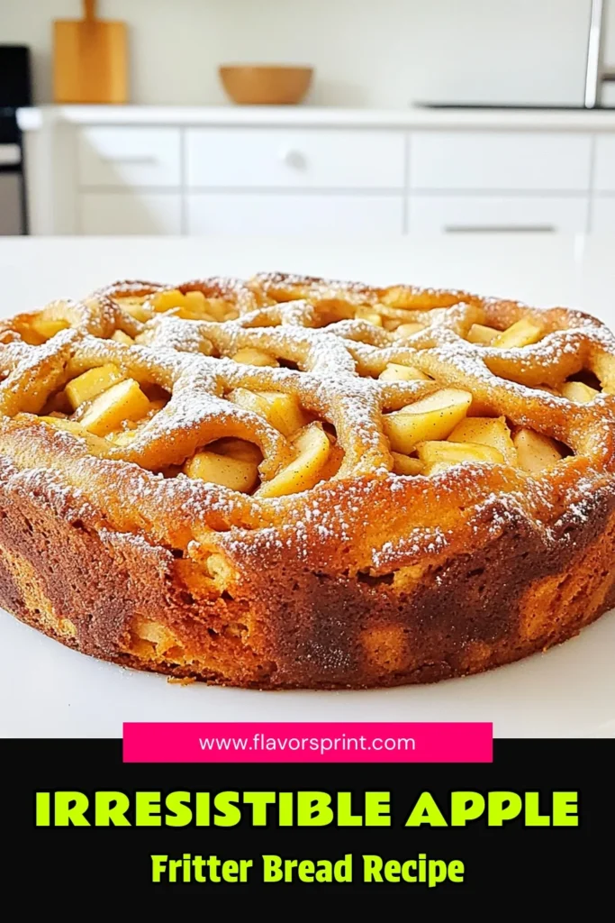 Indulge in the delightful flavors of Apple Fritter Bread with Brown Sugar Swirl! This delicious recipe combines soft bread with juicy apples and a sweet brown sugar swirl that’s perfect for breakfast or dessert. With easy-to-follow steps, you can whip this up in just over an hour. Ready to impress your family and friends? Click to explore the full recipe and enjoy a slice of happiness! #AppleFritterBread #BakingRecipes #ComfortFood #DessertIdeas