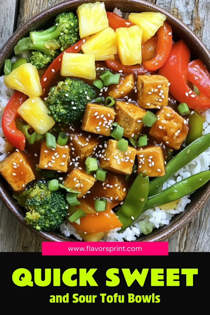 Discover the delightful flavors of Sweet and Sour Tofu Bowls that are not only easy to make but also bursting with freshness! This delicious recipe features crispy tofu, vibrant vegetables, and juicy pineapple all tossed in a mouthwatering sauce. Perfect for a healthy meal prep or an impressive dinner. Click through to explore step-by-step instructions and elevate your cooking with this vibrant and satisfying dish!