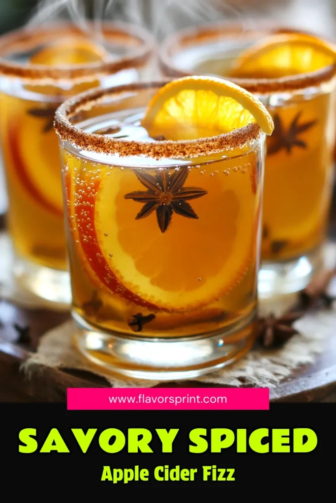 Delight in the flavors of fall with this Spiced Apple Cider Mocktail! This easy recipe combines warm apple cider with fragrant spices and a fizzy finish, making it perfect for cozy gatherings. Impress your guests or enjoy a soothing sip solo. Ready in just 30 minutes, it’s a must-try! Click to explore the full recipe and elevate your beverage game today. #AppleCider #MocktailRecipe #FallDrinks #NonAlcoholicCocktails