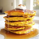 - 1 cup cottage cheese - 1 cup pumpkin puree - 2 large eggs - 1/2 cup oats (blended into flour) Cottage cheese adds protein and creaminess. Pumpkin puree gives a rich flavor and moisture. Eggs bind all the ingredients together. Blending oats into flour creates a healthy base. - 1 teaspoon baking powder - 1 teaspoon cinnamon - 1/2 teaspoon nutmeg - 1 teaspoon vanilla extract Baking powder helps the pancakes rise. Cinnamon and nutmeg add warmth and spice. Vanilla extract gives a sweet aroma and enhances flavor. - 1/4 teaspoon salt - Cooking spray or coconut oil for frying Salt balances sweetness and enhances flavors. Cooking spray or coconut oil prevents sticking and adds a nice crisp to the pancakes. These ingredients come together to create fluffy, protein-packed pancakes that are both tasty and filling. Enjoy making them! Start by preparing the wet ingredients in a blender. Add 1 cup of cottage cheese, 1 cup of pumpkin puree, 2 large eggs, and 1 teaspoon of vanilla extract. Blend these until smooth and creamy. This step creates a rich base full of flavor and protein. Next, blend 1/2 cup of oats into flour. This will give your pancakes a nice texture. In a mixing bowl, whisk together the oat flour, 1 teaspoon of baking powder, 1 teaspoon of cinnamon, 1/2 teaspoon of nutmeg, and 1/4 teaspoon of salt. This mix adds warmth and spice to your pancakes. Now, pour the wet mixture from the blender into the bowl with the dry ingredients. Stir them together gently until just combined. Be careful not to overmix. Overmixing can make your pancakes tough instead of light and fluffy. Heat a non-stick skillet over medium heat. Lightly grease it with cooking spray or coconut oil. Pour about 1/4 cup of the batter onto the skillet for each pancake. Cook for 3 to 4 minutes on one side. Look for bubbles forming on the surface and edges that look set. Then, flip the pancakes and cook for an additional 2 to 3 minutes until they turn golden brown. Repeat this process until all the batter is used. Adjust the heat as needed to prevent burning. Enjoy the delicious smell filling your kitchen! To get the best texture, avoid overmixing the batter. When you combine wet and dry ingredients, mix just until you see no dry flour. Overmixing leads to tough pancakes. Adjust the cooking temperature for perfect pancakes. Start with medium heat. If pancakes burn too quickly, lower the heat. This gives them time to cook through. For a great presentation, stack the pancakes high on a plate. Drizzle with maple syrup or honey. Add a sprinkle of cinnamon for added flavor. A dollop of whipped cream or Greek yogurt makes it look fancy. Pair these pancakes with a warm drink. A cup of coffee or chai tea complements them well. Fresh juice can add a refreshing touch. Cottage cheese is rich in protein. It helps you feel full longer. Pumpkin adds fiber and vitamins. Together, they make these pancakes a smart choice for breakfast. Enjoy these pancakes guilt-free, knowing they are tasty and nutritious! {{image_2}} You can make these pancakes even more fun! Adding chocolate chips or nuts gives a tasty twist. Try folding in 1/2 cup of semi-sweet chocolate chips. They melt into the warm pancakes, making every bite a treat. If you love crunch, add chopped walnuts or pecans. About 1/4 cup works well. Using different spices can change the flavor too. Try adding ginger for warmth or a pinch of allspice for depth. Each option can create a unique taste in your pancakes. If you need gluten-free pancakes, almond flour is a great choice. Just swap the blended oats for 1/2 cup of almond flour. This keeps the recipe light and tasty. You can also use gluten-free oats if you prefer. For a dairy-free option, replace cottage cheese with silken tofu. Blend it until smooth for a creamy base. Pumpkin puree stays the same, giving you that great flavor without the dairy. Serving pancakes can be fun! Make a breakfast bowl by stacking pancakes and topping them with yogurt and fruit. You can add sliced bananas or berries for color and taste. Another idea is to create pancake sandwiches. Stack two pancakes with nut butter or cream cheese in the middle. This makes a perfect grab-and-go meal. Add a drizzle of honey or maple syrup for extra sweetness. Enjoy your delicious creations! To store leftover pancakes, place them in an airtight container. They will stay fresh in the fridge for up to three days. When you want to enjoy them again, simply reheat them in a skillet over medium heat. You can also use a microwave for about 30 seconds to a minute. Just make sure they are heated all the way through. If you want to freeze your pancakes, let them cool completely first. Then, stack them with parchment paper in between each pancake. Place them in a freezer-safe bag or container. They can last up to two months in the freezer. When you are ready to eat, thaw them overnight in the fridge. You can also heat them directly from frozen in a skillet or microwave. These pancakes stay fresh for about three days in the fridge. If you freeze them, they can last for up to two months. This means you can enjoy these yummy pancakes anytime! Yes, you can make these pancakes ahead of time. Cook them, then cool completely. Store them in the fridge for up to three days. Reheat them in a toaster or microwave before serving. This way, you have a quick breakfast ready to go! You can tell when the pancakes are cooked by checking for bubbles. Look for bubbles forming on the surface. The edges should look set and not wet. Flip them once they look good, then cook for a few more minutes. They should turn golden brown when done. If you don’t have cottage cheese, you can use Greek yogurt. It offers a similar creamy texture and adds protein. You can also use ricotta cheese as a substitute. Both options will keep your pancakes delicious and moist. Absolutely! These pancakes are great for meal prepping. Make a batch and store them in the fridge or freezer. Just reheat when you're ready to eat. This makes breakfast quick and easy during busy mornings. To make pancakes fluffier, try separating the eggs. Beat the egg whites until they form soft peaks, then fold them into the batter. This adds air and makes the pancakes lighter. You can also use baking powder for extra lift. These pancakes are easy and tasty, made with healthy ingredients like cottage cheese and pumpkin. You learned about blending, mixing, and cooking them perfectly. The tips help achieve the best texture. You can try different flavors and store leftovers easily. Remember, these pancakes are not just a breakfast meal; they can be versatile for any time! With these ideas, you can enjoy a fun and healthy dish that suits your taste. Get creative and make these pancakes your own!