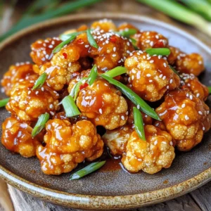 General Tso’s Cauliflower Flavorful and Simple Dish