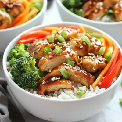 Teriyaki Chicken Rice Bowls Quick and Easy Recipe
