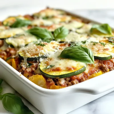 Zucchini Pizza Casserole Tasty and Easy Dinner Idea