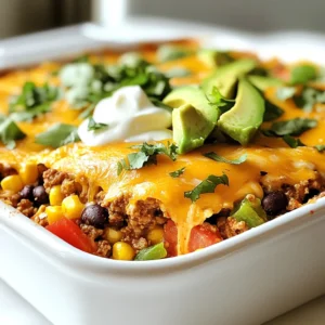 Slow Cooker Taco Casserole Flavor-Packed Comfort Dish