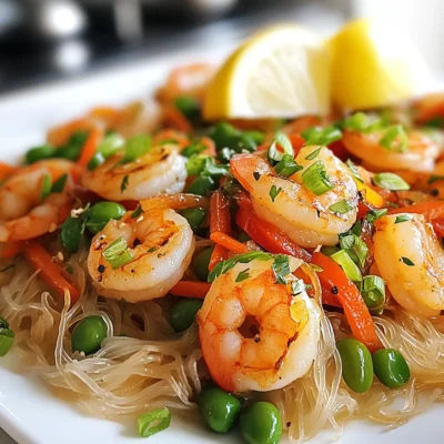 Savory Shrimp Stir Fry with Noodles Quick Recipe