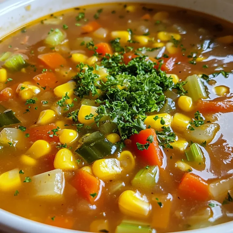 - 1 tablespoon olive oil - 1 large onion, chopped - 3 cloves garlic, minced - 2 carrots, diced - 2 celery stalks, diced - 1 bell pepper (green or orange), chopped - 1 cup mushrooms, sliced - 1 can (15 oz) black beans, drained and rinsed - 1 can (15 oz) diced tomatoes with green chilies - 4 cups vegetable broth - 1 teaspoon ground cumin - 1 teaspoon smoked paprika - 1 teaspoon dried oregano - Salt and pepper to taste - 1 cup kale or spinach, chopped - 1 cup corn kernels (fresh or frozen) - Optional: 1-2 tablespoons lemon juice for brightness This stew shines with seasonal ingredients. Carrots and celery add crunch and color. The bell pepper brings a sweet taste. Mushrooms give a meaty feel, while black beans pack protein. Kale or spinach adds a lovely green touch. Using fresh corn gives a sweet burst of flavor. These ingredients not only taste great but are perfect for fall. No bell pepper? Use zucchini or squash instead. If you don't have kale, spinach works well too. Canned beans can swap for cooked lentils. For a thicker stew, add a potato or two. You can also use chicken broth if you prefer. No fresh corn? Frozen corn is a great choice. These swaps keep the stew tasty and fun! {{ingredient_image_1}} 1. Heat 1 tablespoon of olive oil in a large pot over medium heat. 2. Add 1 large chopped onion. Cook until it turns translucent, about 5 minutes. 3. Next, add 3 minced garlic cloves. Sauté for another minute until you smell the garlic. 4. Stir in 2 diced carrots, 2 diced celery stalks, and 1 chopped bell pepper. Cook for 5-7 minutes until the veggies soften. 5. Add 1 cup of sliced mushrooms. Cook until they start to soften, about 3 minutes. 6. Mix in 1 can of drained and rinsed black beans and 1 can of diced tomatoes with their juices. 7. Pour in 4 cups of vegetable broth. 8. Sprinkle in 1 teaspoon of ground cumin, 1 teaspoon of smoked paprika, 1 teaspoon of dried oregano, and salt and pepper to taste. 9. Bring this mix to a boil. 10. Once boiling, reduce the heat to low. Let it simmer for 20 minutes so the flavors blend. 11. In the last 5 minutes, add 1 cup of chopped kale or spinach and 1 cup of corn. Stir well. 12. If you want, add 1-2 tablespoons of lemon juice for a fresh taste. 13. Taste and adjust the seasoning if needed. - Prep Time: 15 minutes - Cook Time: 25 minutes - Total Time: 40 minutes - Servings: This recipe makes 6 servings. - Use fresh, seasonal veggies for a richer taste. - Let it simmer longer for deeper flavors. - Taste as you go; adjust salt and spices to your liking. - A splash of lemon juice brightens the stew's flavor. - Serve in cauldrons for a fun Halloween vibe. Add a plastic spider for a spooky touch! To make your Halloween Witches Brew Stew spookier, use fun serving dishes. I love using large cauldrons or deep bowls. These give it a witchy vibe. Garnish each bowl with fresh parsley. You can also add a dollop of sour cream for creaminess. For a fun touch, place a plastic spider or witch’s figurine on the rim. It adds a playful look that kids enjoy! Want to take the flavor up a notch? Consider adding a dash of hot sauce for heat. You can also mix in a tablespoon of soy sauce for umami. If you like it tangy, squeeze in some lemon juice. This brightens the stew and brings out the flavors. Don’t forget to adjust the salt and pepper to your taste. Always taste before serving! To get the best stew, start with a good sauté. Heat the olive oil well before adding the onions. This step builds flavor. Stir the veggies well and cook until they soften. This helps blend the flavors. Don’t rush the simmering stage. Let the stew sit on low heat for at least 20 minutes. This allows the spices to meld and creates a rich taste. Always add greens like kale near the end, so they stay bright and fresh! Pro Tips Enhance Flavor Depth: Consider adding a splash of balsamic vinegar or a dash of hot sauce for an extra layer of flavor that pairs beautifully with the spices. Vegetable Variations: Feel free to swap in your favorite seasonal vegetables such as pumpkin or zucchini to keep the stew fresh and interesting. Make It Heartier: For a more filling meal, add cooked quinoa or rice to the stew during the last few minutes of cooking. Storage Tips: This stew freezes well! Portion it out into airtight containers and store in the freezer for up to 3 months for quick meals. {{image_2}} This stew is perfect for vegetarians and vegans. It features black beans and vegetables, making it hearty and filling. You can skip any animal-based broth. Just use vegetable broth, which keeps the flavors rich. For added protein, consider using lentils or chickpeas. They also boost the stew's texture. You can add extra veggies like zucchini or bell peppers too. Feel free to swap ingredients based on your taste. If you don’t like black beans, try kidney beans or pinto beans. You can replace the kale with Swiss chard or collard greens. Love a creamy texture? Add in some diced potatoes. If you want a sweeter stew, toss in some sweet potatoes or butternut squash. If you like spice, this stew can easily heat up. Add diced jalapeños or a splash of hot sauce during cooking. You can also increase the smoked paprika for a smoky kick. Try adding crushed red pepper flakes for extra heat. Adjust the spice to your liking, and enjoy a warming bowl of your Witches Brew Stew! After enjoying your Halloween Witches Brew Stew, let it cool. Place the stew in an airtight container. Keep it in the fridge for up to five days. If you want it to last longer, consider freezing it. To reheat the stew, pour it into a pot. Warm it over medium heat, stirring often. You can also use the microwave. Heat it in a microwave-safe bowl, stirring every minute. Make sure it is hot all the way through before serving. For freezing, use a freezer-safe container. Leave some space at the top for expansion. To thaw, move the stew to the fridge overnight. You can also thaw it in the microwave. Just be careful to heat it evenly to prevent hot spots. Yes, you can make this stew ahead of time. It tastes even better the next day. Just let it cool and store it in the fridge. When you are ready to eat, heat it on the stove or in the microwave. This stew is perfect for meal prep. Many sides go well with this stew. Here are some great options: - Crusty bread or rolls - Cornbread muffins - A simple green salad - Roasted or sautéed vegetables - Rice or quinoa for a hearty meal These sides complement the flavors of the stew and add texture. To make this stew gluten-free, use gluten-free vegetable broth. Most canned beans and vegetables are gluten-free, but always check the labels. Avoid using any bread or croutons that contain gluten. This way, everyone can enjoy the spooky and savory stew! This blog post covered the key ingredients, cooking steps, and helpful tips for your Halloween Witches Brew Stew. We included ways to enhance flavors and presented variations to suit all diets. Don't forget storage tips for leftovers and answers to common questions. Now, you're ready to impress with a spooky, tasty stew. Enjoy crafting this dish for your Halloween festivities!