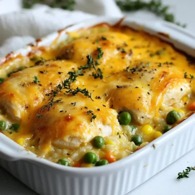 No-Peek Chicken Casserole Easy Comfort Dish