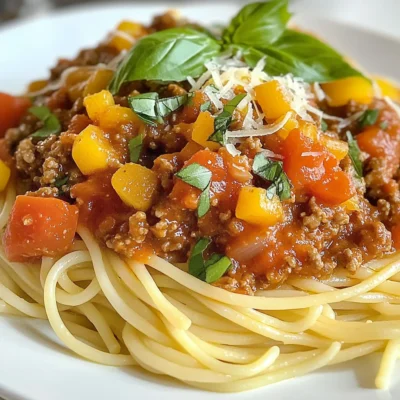 Simple Weeknight Bolognese Quick and Tasty Meal