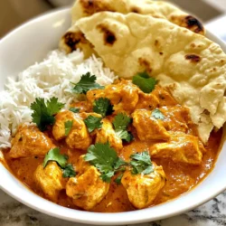 To make Gordon Ramsay's Chicken Tikka Masala, gather these ingredients: - 500g chicken breast, cut into bite-sized pieces - 200g plain yogurt - 2 tablespoons garam masala - 1 tablespoon ground cumin - 1 tablespoon ground coriander - 1 teaspoon turmeric powder - 1 teaspoon cayenne pepper (adjust for spice) - 2 tablespoons olive oil - 1 large onion, finely chopped - 3 cloves garlic, minced - 1-inch ginger, grated - 2 tomatoes, pureed - 200ml coconut milk - Fresh cilantro, for garnish - Salt and pepper to taste If you can't find an ingredient, try these substitutes: - Chicken breast: Use boneless chicken thighs for more flavor. - Plain yogurt: Substitute with Greek yogurt for creaminess. - Garam masala: Make your own by mixing equal parts of cumin, coriander, and cardamom. - Coconut milk: Use heavy cream for a richer taste. - Fresh cilantro: Parsley works as a mild alternative for garnish. Spice levels can change based on your taste. Here’s how to adjust: - Mild: Reduce cayenne pepper to ½ teaspoon or omit it. - Medium: Use the recipe as is, with 1 teaspoon of cayenne. - Spicy: Increase cayenne pepper to 2 teaspoons for a kick. - Extra spicy: Add fresh chopped green chilies or increase garam masala. This dish is all about balance, so feel free to experiment! {{ingredient_image_1}} Start by mixing yogurt and spices. In a bowl, add 200g plain yogurt. Next, include 1 tablespoon of garam masala, 1 tablespoon of ground cumin, 1 tablespoon of ground coriander, 1 teaspoon of turmeric powder, and 1 teaspoon of cayenne pepper. Don’t forget to add salt. Now, cut 500g chicken breast into bite-sized pieces. Add the chicken to the bowl and mix until coated. Marinate for at least 1 hour. For extra flavor, marinate overnight in the fridge. Heat 2 tablespoons of olive oil in a skillet over medium heat. Once the oil is hot, add 1 finely chopped onion. Cook the onion until it turns golden brown, which takes about 7-8 minutes. After that, stir in 3 minced cloves of garlic and 1-inch grated ginger. Sauté for another 2 minutes until the kitchen smells amazing. Now, add the marinated chicken to the skillet. Cook the chicken until it is browned on all sides, which takes about 5-6 minutes. Next, pour in 2 pureed tomatoes and the remaining 1 tablespoon of garam masala. Cook for about 5 minutes to let the flavors mix well. Lower the heat and stir in 200ml coconut milk. Let it simmer for 10 minutes. This step makes the sauce rich and creamy. Check the salt and pepper, adjusting to your taste. Serve the Chicken Tikka Masala with fresh cilantro on top for a lovely finish. Enjoy! To get that real taste, marinate the chicken. I suggest using yogurt mixed with spices. Let it sit for at least one hour. Overnight is even better. This step tenderizes the meat and adds depth. Use fresh spices. Ground spices lose flavor over time. Buy whole spices and grind them when needed. This keeps the taste strong and fresh. When cooking, heat the oil first. This helps the onion brown nicely. Stir it often to avoid burning. Cook it until golden, about seven to eight minutes. Add garlic and ginger after the onion. Cooking them briefly brings out their flavor. They should smell great before adding the chicken. When you add the marinated chicken, let it brown well. This step builds flavor. It should take around five to six minutes. For a great look, serve the Chicken Tikka Masala in a bowl. Top it with fresh cilantro for color. Pair it with warm naan bread or fluffy basmati rice. This adds an authentic touch. You can also offer yogurt or chutney on the side. These add freshness and balance to the dish. Pro Tips Marination Time: For the best flavor, marinate the chicken overnight. This allows the spices to penetrate the meat deeply, resulting in a more flavorful dish. Spice Level Adjustment: Feel free to adjust the amount of cayenne pepper to suit your spice tolerance. Start with less and add more if you prefer heat. Garnish for Freshness: Always use fresh cilantro for garnish just before serving. It adds a bright flavor and a pop of color to the dish. Serving Suggestions: Serve your Chicken Tikka Masala with warm naan or fluffy basmati rice to soak up the delicious sauce. {{image_2}} You can easily make a vegan version of Chicken Tikka Masala. Instead of chicken, use firm tofu or chickpeas. For the yogurt, use plant-based yogurt. Coconut milk works well for creaminess. The spices stay the same, so the flavor remains rich and exciting. You don’t have to stick with chicken. You can try lamb, shrimp, or fish. Each protein adds its unique taste. Just remember to adjust the cooking time. Lamb will need a bit more time, while shrimp cooks fast. This way, you can enjoy different flavors every time. Every region has its twist on Chicken Tikka Masala. In India, some add more cream for a richer sauce. In the UK, it might be spicier with extra chilies. You could also find variations with different herbs or spices, like curry leaves or fenugreek. These changes give each dish a special touch. To store your Chicken Tikka Masala, let it cool first. Place it in an airtight container. Make sure the lid seals well to keep the flavors fresh. Leftovers stay good in the fridge for up to three days. If you want to keep it longer, freezing is a great option. When you're ready to eat the leftovers, take them out of the fridge. Heat them on the stove over medium heat. Stir often to make sure it heats evenly. You can also use a microwave. Just cover the bowl to avoid splatters. Heat in short bursts, stirring in between, until warm. For freezing, store the Chicken Tikka Masala in a freezer-safe container. Leave some space at the top for expansion as it freezes. It can last up to three months in the freezer. When you're ready to eat it, thaw it in the fridge overnight. Then, reheat as mentioned above for the best taste. You can serve Chicken Tikka Masala with warm naan bread or fluffy basmati rice. Both options soak up the tasty sauce well. You might also try a fresh salad or some roasted vegetables. These sides add balance to the meal. To make it spicier, add more cayenne pepper or a chopped chili. You can also use a spicier garam masala blend. For a milder taste, reduce the cayenne pepper. You can also skip the spicy peppers and use more coconut milk, which cools the heat. Yes, you can use boneless chicken thighs. They add juiciness and flavor to your dish. Just cut them into bite-sized pieces like the chicken breasts. The cooking time will stay about the same. Thighs also stay tender, making them a great choice. In this blog post, we explored the key ingredients for Chicken Tikka Masala, including substitutes and spice levels. We detailed step-by-step instructions, from marinating the chicken to cooking the sauce. I shared tips for authentic flavor and cooking techniques inspired by Gordon Ramsay. We also looked at variations, storage tips, and common questions. You can now create a delicious dish tailored to your tastes. Enjoy cooking and sharing this meal with loved ones!