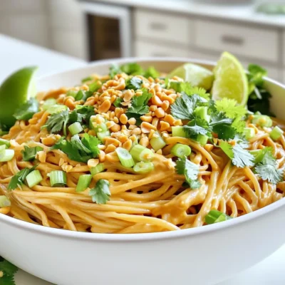 Minute Spicy Peanut Noodles Quick and Easy Delight