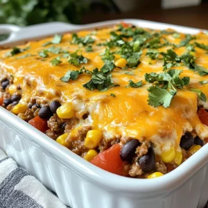 Mexican Fiesta Casserole Flavorful and Easy Recipe