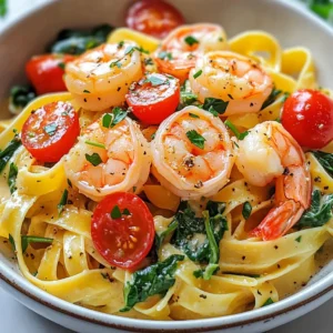 Creamy Garlic Shrimp Pasta Easy and Flavorful Recipe