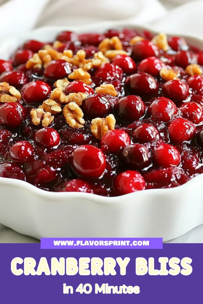 Elevate your holiday meals with this easy cranberry sauce recipe! Discover how to make an irresistible air fryer cranberry sauce that combines fresh cranberries and zesty orange juice for a vibrant flavor. This cranberry bliss sauce recipe is perfect for Thanksgiving or Christmas, adding a delightful touch to your table. Enjoy this easy cranberry sauce with walnuts for added crunch. Save this cranberry orange sauce recipe now for your holiday preparations! #CranberrySauce #AirFryerRecipes #HolidayCooking #EasyRecipes