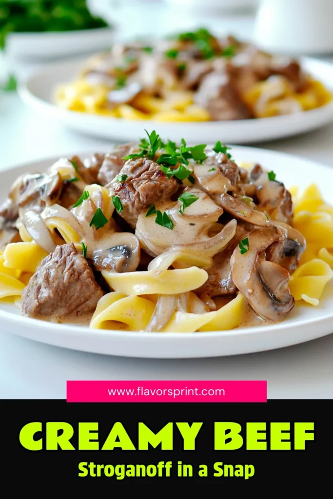 Delight your family with this creamy slow cooker beef stroganoff recipe! Made with tender beef, savory garlic, and mushrooms, this comforting dish is perfect for an effortless dinner. Just combine the ingredients in your slow cooker and let it work its magic! Click to explore the full recipe and enjoy a hearty meal tonight. #SlowCookerRecipes #BeefStroganoff #ComfortFood #EasyDinnerIdeas