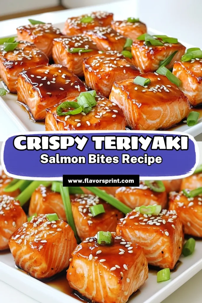 Indulge in these Air Fryer Teriyaki Salmon Bites that are bursting with flavor and super easy to make! Learn how to create crispy, mouthwatering salmon coated in a homemade teriyaki marinade that’s both sweet and savory. Perfect as a snack or appetizer, these bites are a delicious way to enjoy salmon. Click through for the full recipe and elevate your cooking game tonight! #AirFryerRecipes #HealthyEating #SalmonBites #QuickMeals