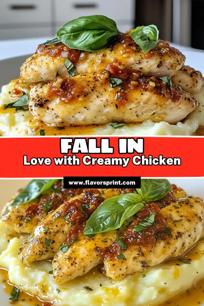 Discover the irresistible Marry Me Chicken recipe that promises to impress! This creamy chicken dinner features tender chicken breasts, sun-dried tomatoes, and a velvety garlic Parmesan sauce. It's an easy chicken breast recipe that's perfect for any night of the week. Cook up this flavorful dish for a date night or a family meal. Don't forget to save this recipe for a delicious experience! #MarryMeChicken #CreamyChickenDinner #GarlicParmesanChicken #EasyChickenRecipe