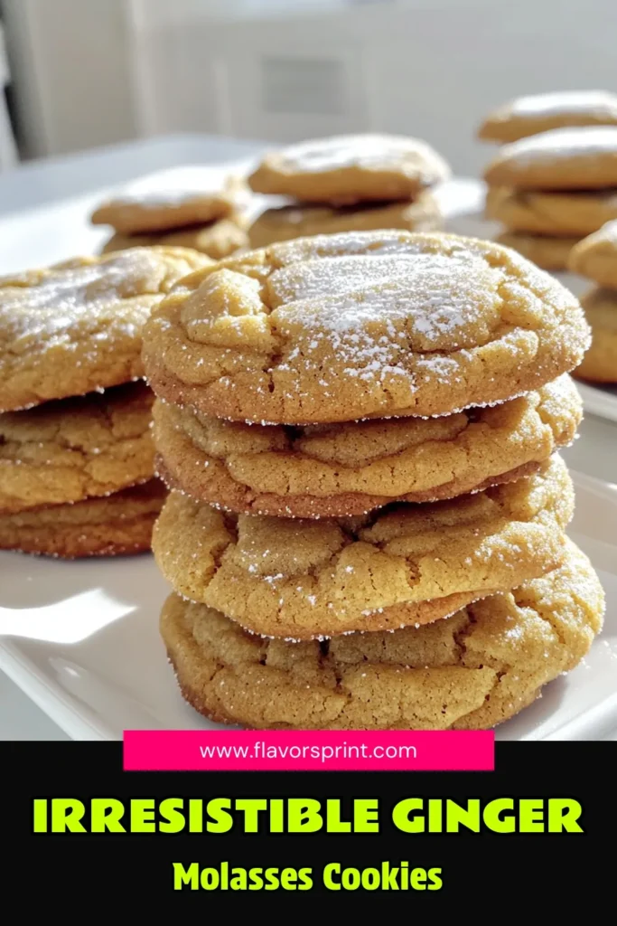 Indulge in the warmth of homemade Bakery Style Ginger Molasses Cookies! These easy-to-follow recipes bring together spices and molasses for a delightful treat perfect for any occasion. With tips for presentation and serving suggestions, you’ll impress everyone at your next gathering. Don’t miss out on creating these delicious cookies; click through to explore the recipe now! #gingermolassescookies #bakingrecipes #cookiesofinstagram #homemadecookies