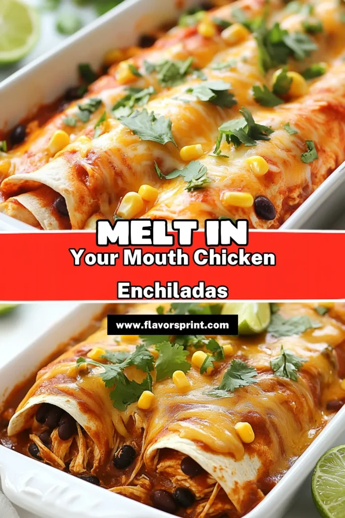 Discover the ultimate slow cooker chicken enchiladas recipe! This easy chicken enchiladas recipe features tender chicken thighs, healthy black beans, and whole wheat tortillas for a nutritious twist. Perfect for busy days, this crockpot chicken recipe is simple to prepare and packed with flavor. Try these delicious enchiladas today and elevate your weeknight meals. Save this recipe for a healthy family feast! #SlowCookerRecipes #HealthyEating #CrockpotChicken #Enchiladas