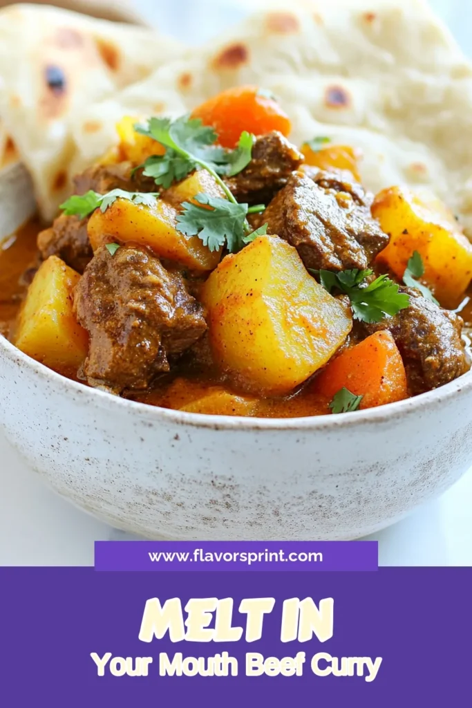 Discover the ultimate comfort food with this Slow Cooker Beef Potato Curry! This savory beef potato curry combines tender beef stew meat with hearty potatoes and aromatic spices for a delicious meal. Perfect for busy days, this easy slow cooker recipe is a family favorite. Enjoy it with rice or naan for a complete experience. Save this beef stew recipe now for a cozy, flavorful dinner that everyone will love! #SlowCookerBeefCurry #SavoryBeefPotatoCurry #EasySlowCookerRecipes #CurryWithPotatoes