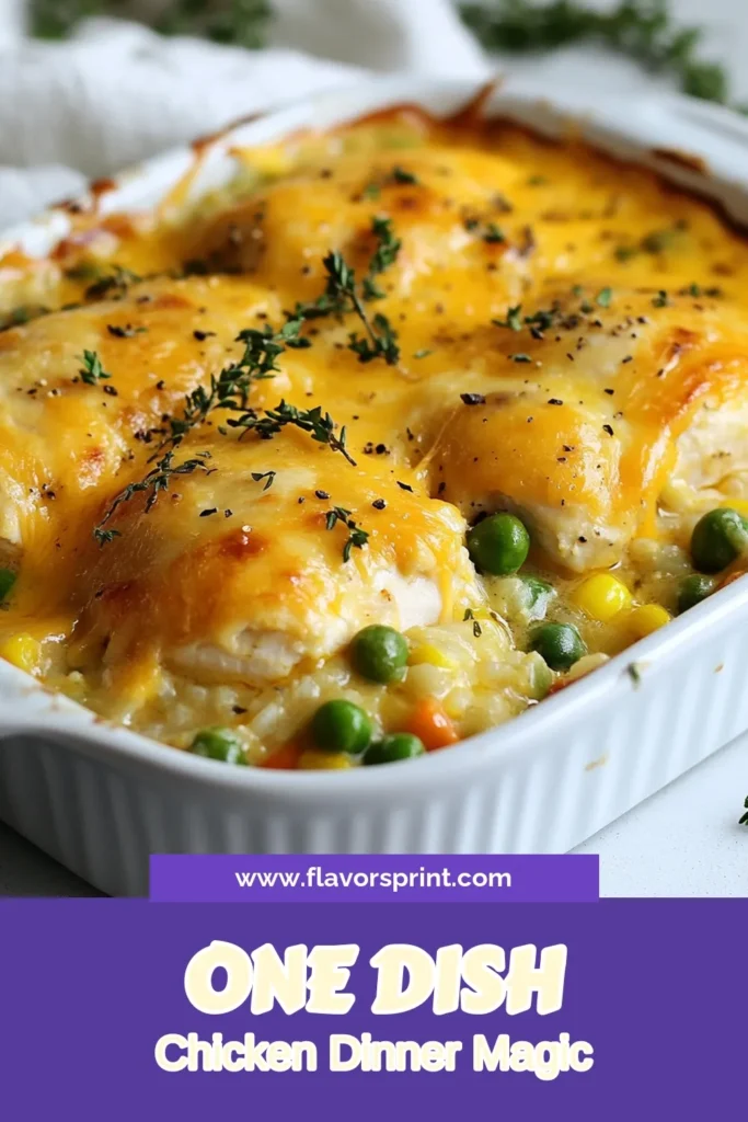 Discover the delicious No-Peek Chicken Casserole, an easy chicken casserole recipe that's perfect for busy weeknights! This creamy chicken casserole features tender chicken breasts, savory rice, and mixed veggies all in one dish. Effortlessly prepare this comforting one dish chicken dinner that everyone will love. Save the recipe for your dinner rotation and make mealtime a breeze! #NoPeekChickenCasserole #ChickenAndRiceCasserole #EasyChickenCasseroleRecipe #OneDishDinner