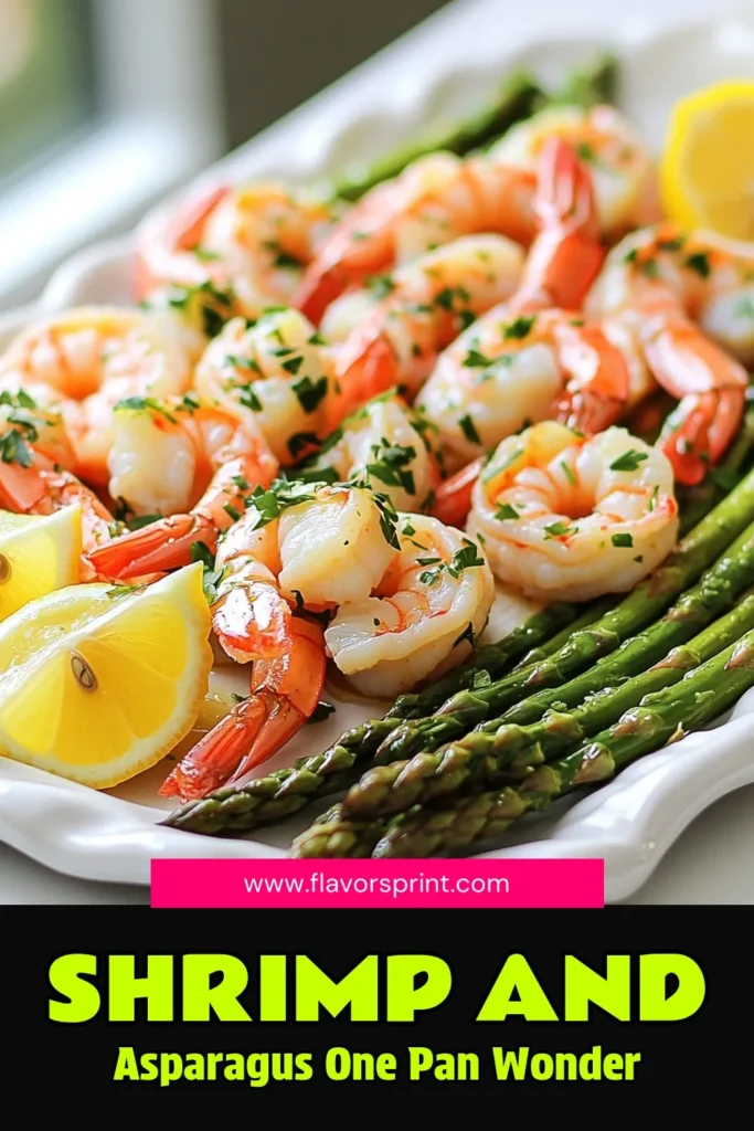 Savor the flavors of summer with this delicious Lemon Garlic Shrimp & Asparagus recipe! Succulent shrimp, vibrant asparagus, and zesty lemon come together in just 22 minutes for a quick and healthy meal. Perfect for weeknight dinners or impressing guests. Don’t miss out on this delightful dish! Click through for the full recipe and elevate your culinary skills today! #ShrimpRecipes #Asparagus #HealthyEating #QuickDinner