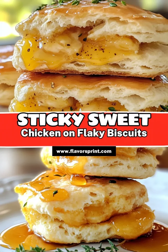 Dive into the deliciousness of hot honey chicken biscuits! This easy biscuit recipe combines flaky homemade biscuits with spicy chicken biscuits for a savory sandwich that's simply irresistible. Enjoy the sweet heat with our homemade hot honey recipe, perfect for any meal. Ready in just 40 minutes, these savory biscuit sandwiches are perfect for brunch or lunch. Save this recipe now for a delightful treat! #HotHoneyChickenBiscuits #EasyBiscuitRecipe #SpicyChickenBiscuits #SavorySandwiches