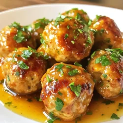 Honey Garlic Turkey Meatballs Flavorful and Easy Recipe