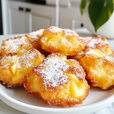 Air Fryer Apple Fritters Scrumptious and Easy Recipe