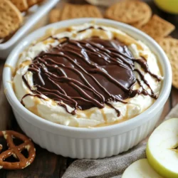 To make Buckeye Dip, you need a few key items. Gather these main ingredients: - 1 cup smooth peanut butter - 1 cup cream cheese, softened - 1 cup powdered sugar - 1 teaspoon vanilla extract - 1 cup semi-sweet chocolate chips - 2 tablespoons coconut oil These ingredients create a rich blend of flavors. The peanut butter and cream cheese give a creamy base. The powdered sugar adds sweetness, while the chocolate chips provide that classic Buckeye taste. For dipping, you can use a variety of tasty snacks. Here are some fun options: - Graham crackers - Pretzels - Apple slices These add a crunchy or fresh element to your dip. You can mix and match them based on what you like. If you have dietary needs, don’t worry! You can easily change some ingredients. For example: - Use almond butter or sunflower seed butter instead of peanut butter. - Swap cream cheese with a dairy-free version. - Make it sugar-free by using a sugar substitute like erythritol. These swaps keep the dip tasty while fitting your diet. Remember, cooking is all about making it work for you! {{ingredient_image_1}} First, take a bowl. Add 1 cup of smooth peanut butter. Then, add 1 cup of softened cream cheese. Use an electric mixer. Beat the mix until it looks smooth and creamy. Next, add 1 cup of powdered sugar. Pour in 1 teaspoon of vanilla extract. Keep mixing until everything blends well. The mix should be fluffy and light. When done, spread it evenly in a serving dish. Now, grab a microwave-safe bowl. Put in 1 cup of semi-sweet chocolate chips. Add 2 tablespoons of coconut oil to the bowl. Microwave the bowl for 30 seconds. After that, take it out and stir. Repeat this until the chocolate melts and is smooth. Be careful not to overheat the chocolate. It should blend nicely with the coconut oil. Once the chocolate is melted, pour it over the peanut butter mix. Use a spatula to spread it evenly. Make sure the chocolate covers the peanut butter layer. Next, put the dish in the fridge. Let it chill for at least 30 minutes. This helps the dip firm up a bit. After chilling, it’s ready to serve. Enjoy it with graham crackers, pretzels, or apple slices for dipping! To get a smooth and creamy texture, use soft cream cheese. Cold cream cheese can cause lumps. Mix the peanut butter and cream cheese well. I use an electric mixer for this task. Beat them until they blend completely. Gradually add powdered sugar to avoid clumps. This makes the dip fluffy and light. Don’t skip the refrigeration step. Chilling helps the dip set and taste better. Avoid using chunky peanut butter, as it can ruin the smoothness. Make sure to melt the chocolate slowly. Stir often to keep it from burning. Also, don’t rush the mixing; take your time for a great texture. Serve the dip chilled for the best taste. Use fun and varied dippers like graham crackers or apple slices. This adds texture and flavor. Arrange the dippers around the dip for a nice look. Keep extra dippers on hand for guests. This way, everyone can enjoy the dip at their own pace. Pro Tips Use Room Temperature Ingredients: Allow your cream cheese to soften at room temperature for easier mixing and a smoother dip. Choose Quality Chocolate: Opt for high-quality semi-sweet chocolate chips for a richer flavor in your dip. Experiment with Dippers: Try different dippers like pretzels, fresh fruits, or even marshmallows for a fun variety. Adjust Sweetness to Taste: Feel free to adjust the powdered sugar to suit your sweetness preference, keeping in mind that the chocolate adds extra sweetness. {{image_2}} You can switch the peanut butter for other nut butters. Almond butter works well. Cashew butter gives a rich taste. Sunflower butter is great for nut-free diets. Each butter alters the flavor but keeps it creamy. You will still enjoy that sweet and salty balance. To make your dip more exciting, add mix-ins. Chopped nuts like walnuts or pecans add a nice crunch. Mini chocolate chips can give extra chocolate flavor. You can also sprinkle crushed graham crackers on top. These toppings make each bite unique and fun! Want a healthier Buckeye Dip? Use less powdered sugar. Try honey or maple syrup for sweetness. You can also use a sugar substitute like stevia. For a lighter dip, use Greek yogurt instead of cream cheese. These swaps keep the taste while reducing sugar. To keep your Buckeye Dip fresh, store it in an airtight container. Make sure to cover it well to prevent air from getting in. Place it in the fridge right after serving. This helps maintain its creamy texture and rich flavor. Using a container with a lid works best. You can enjoy leftovers for up to five days. You can freeze Buckeye Dip if you want to save some for later. First, scoop the dip into a freezer-safe container. Leave some space at the top for expansion. Seal the container tightly. It can last up to three months in the freezer. When you are ready to eat it, thaw it in the fridge overnight. Then, give it a good mix before serving. For the best taste, eat Buckeye Dip within five days when stored in the fridge. If frozen, try to use it within three months. Over time, the flavors may change, and the texture may become less creamy. Always check for any signs of spoilage before you dig in. Enjoy your dip while it is at its best! Yes, you can make Buckeye Dip ahead of time. This dip tastes even better after sitting in the fridge. I recommend making it a day before your event. Just cover it well and chill it until you are ready to serve. If you don’t have coconut oil, you can use butter. Melted butter works great for the chocolate topping. You may also try vegetable oil for a similar effect. Both will keep the chocolate smooth. Yes, Buckeye Dip is gluten-free. The main ingredients like peanut butter, cream cheese, and chocolate chips do not contain gluten. Just be sure to choose gluten-free dippers like apple slices or gluten-free crackers. Buckeye Dip lasts about five days in the fridge. Store it in an airtight container to keep it fresh. If it lasts that long, you might want to make a double batch! In this blog post, we explored how to make a delicious Buckeye Dip. We discussed the key ingredients and helpful substitutions. I shared step-by-step instructions for preparation, melting, and assembly. You learned tips for a creamy texture and the most common mistakes. We also covered fun variations and smart storage tips. Remember, you can customize this dip to fit your tastes and dietary needs. Enjoy making this treat and sharing it with friends or family!